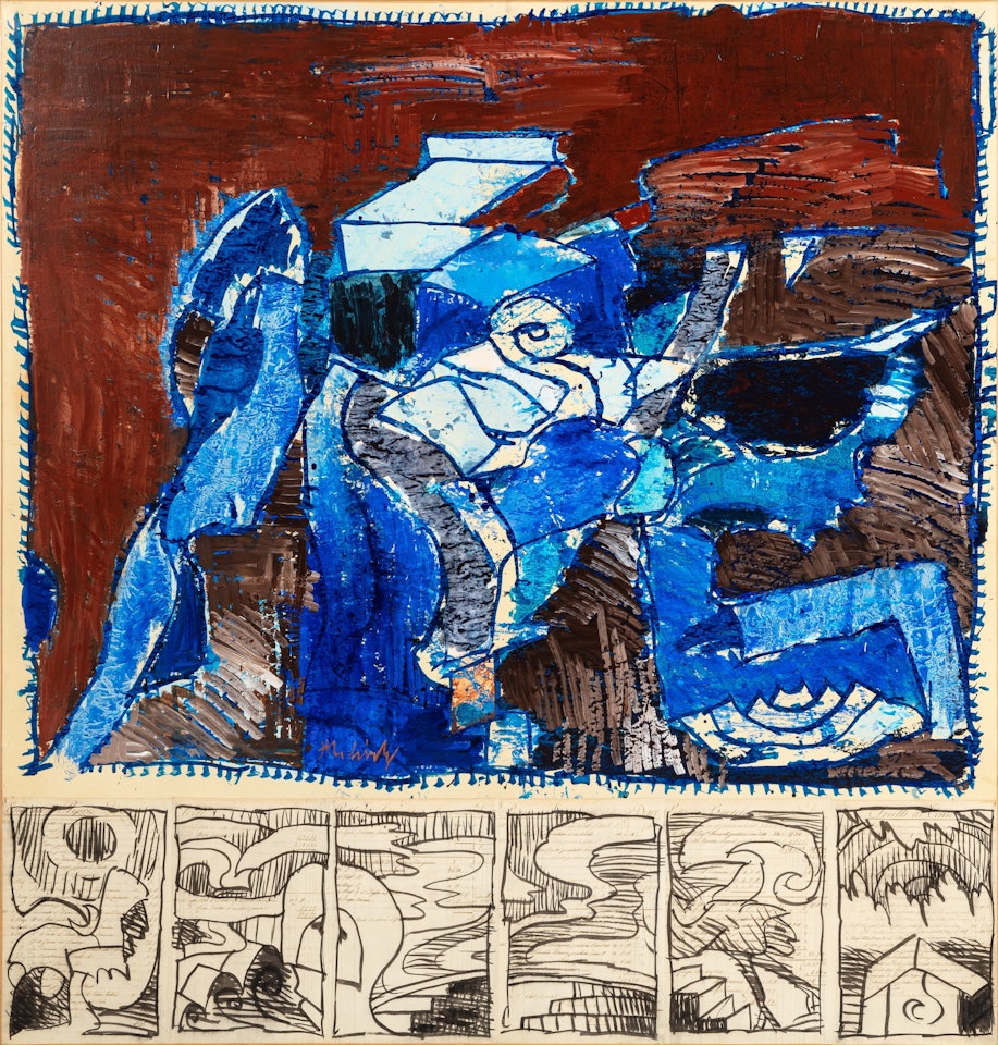 Terre D’Ombrie et de Sienne by Pierre Alechinsky
