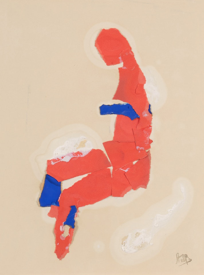 Nu Assis, L'Arlésienne by Nicolas de Staël