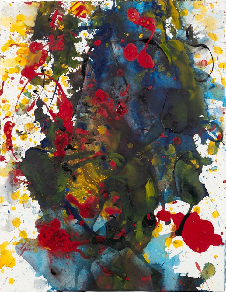 Untitled by Sam Francis