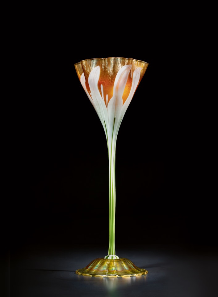 Flower-Form Vase by Tiffany Studios