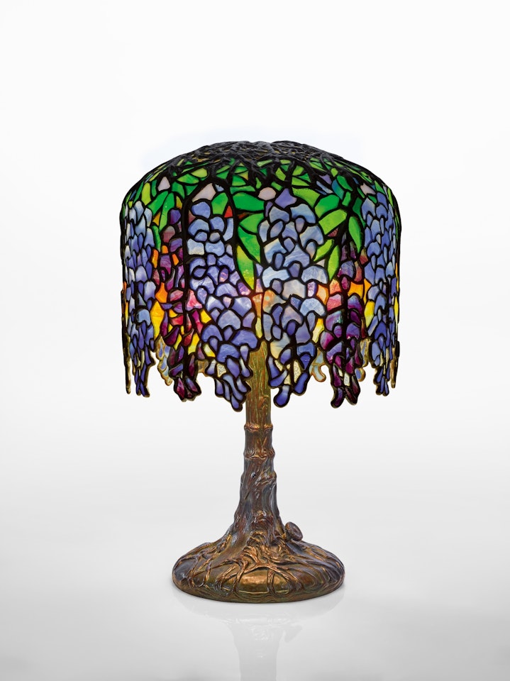 "Pony Wisteria" Table Lamp by Tiffany Studios