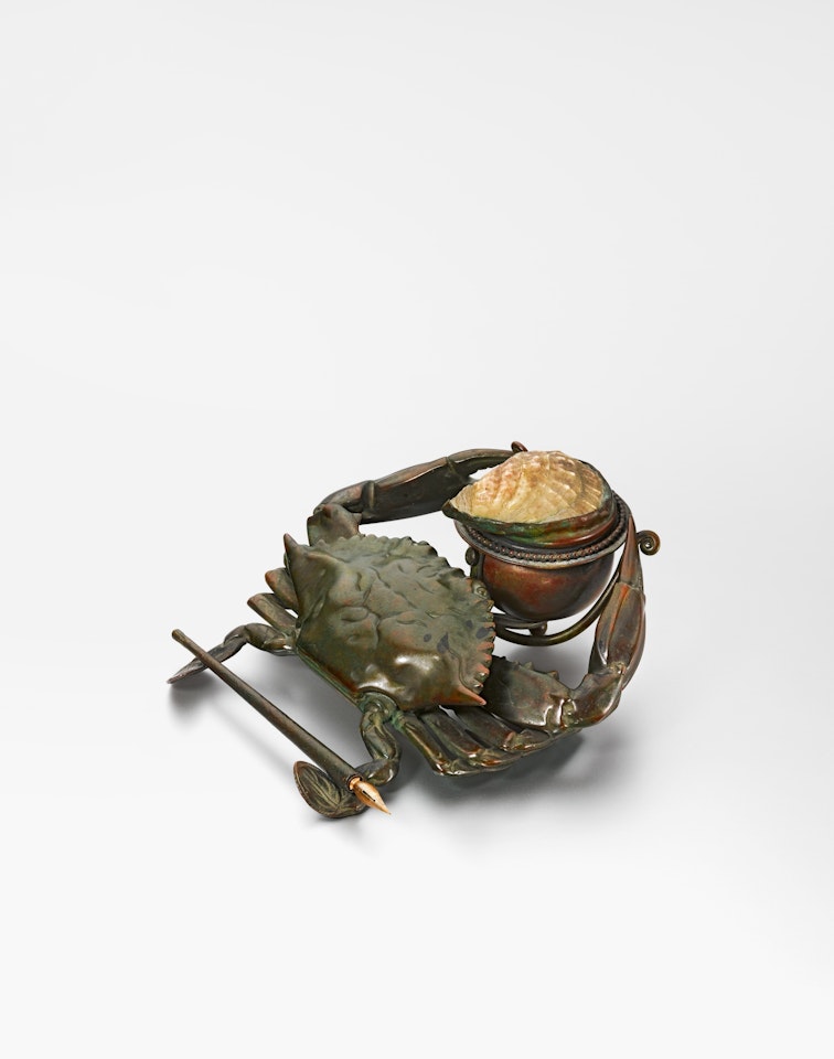 "Crab" Inkstand by Tiffany Studios