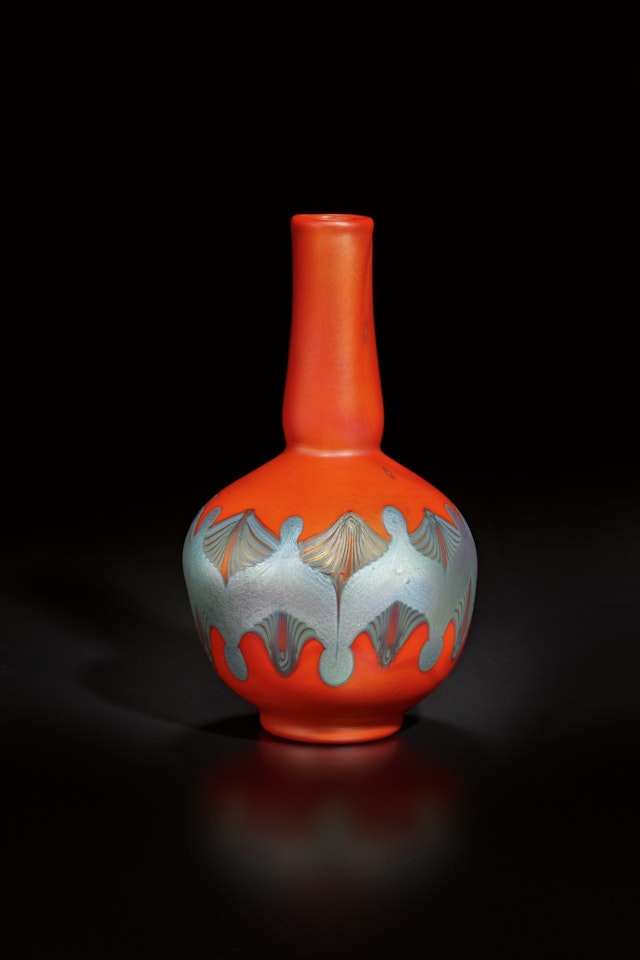 Decorated Vase by Tiffany Studios