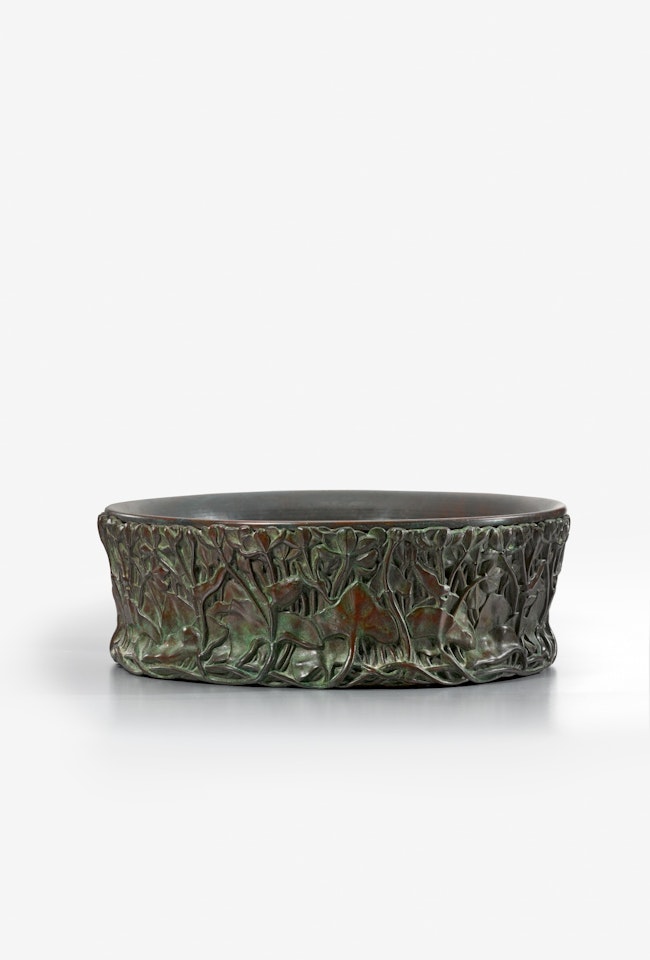 “Marsh Marigold” Jardinière by Tiffany Studios