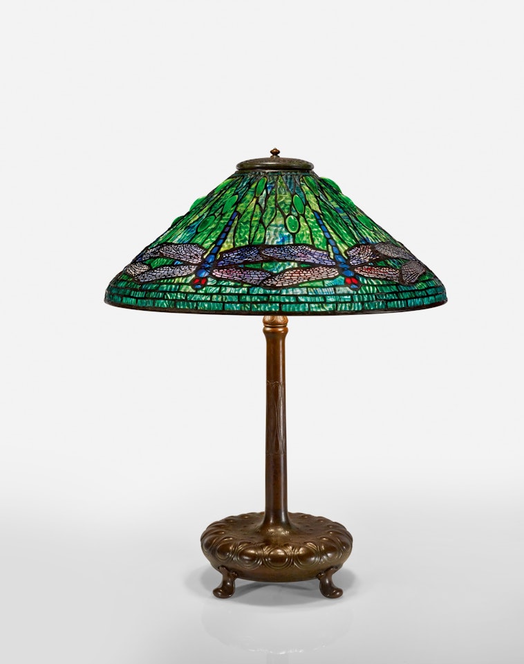 "Dragonfly" Table Lamp by Tiffany Studios