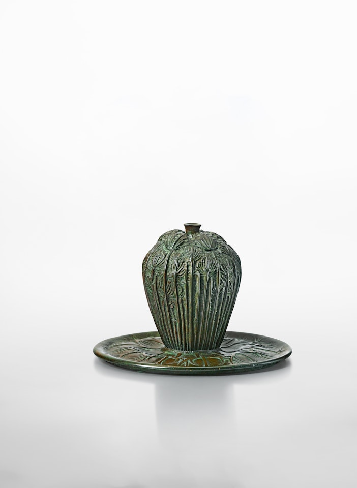 "Wild Carrot" Inkstand by Tiffany Studios