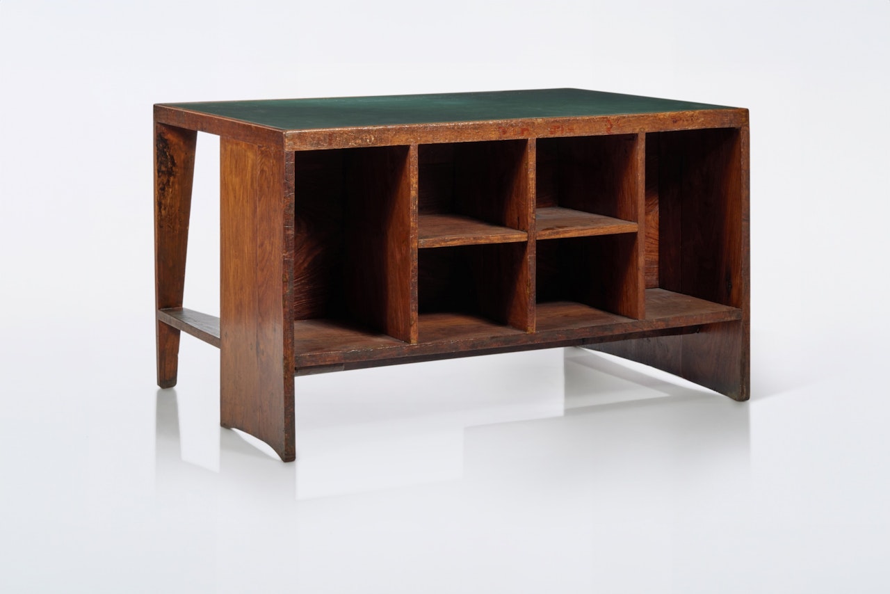 Pigeonhole" Desk by Pierre Jeanneret