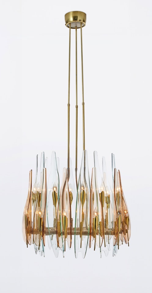 Dahlia" Chandelier by Max Ingrand