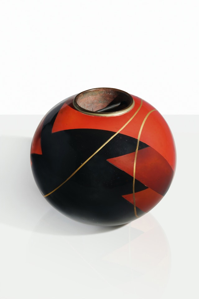 An Important Vase by Jean Dunand