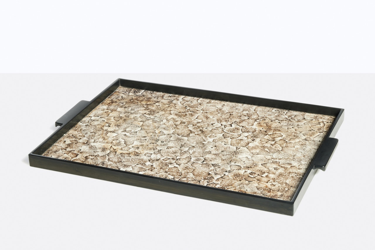 Tray by Jean Dunand
