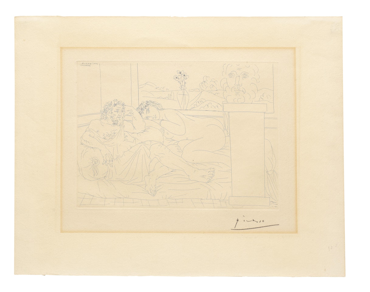 Le Repos du Sculpteur IV, from by Pablo Picasso