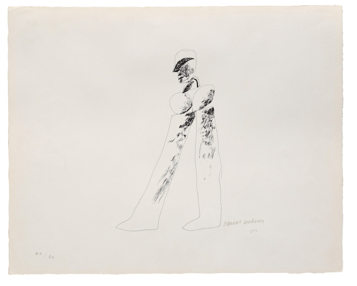 Man by David Hockney