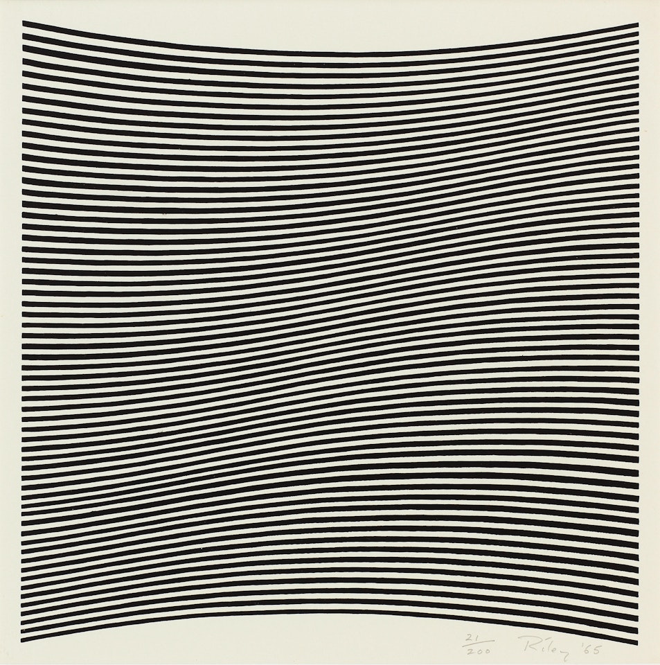La Lune en Rodage - Carlo Belloli by Bridget Riley