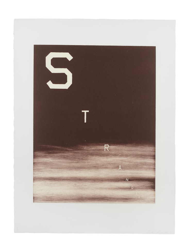 Stranger by Ed Ruscha