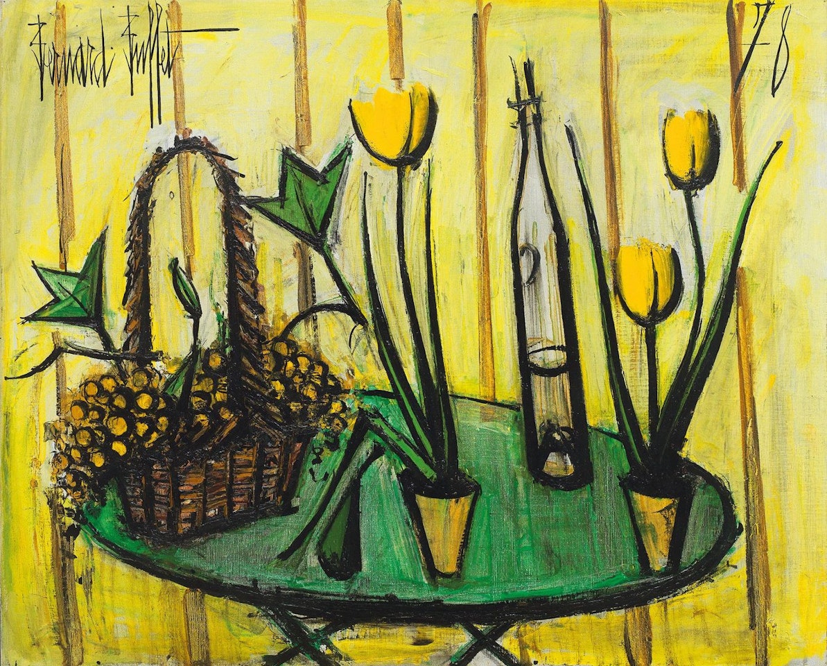 Nature morte aux tulipes by Bernard Buffet