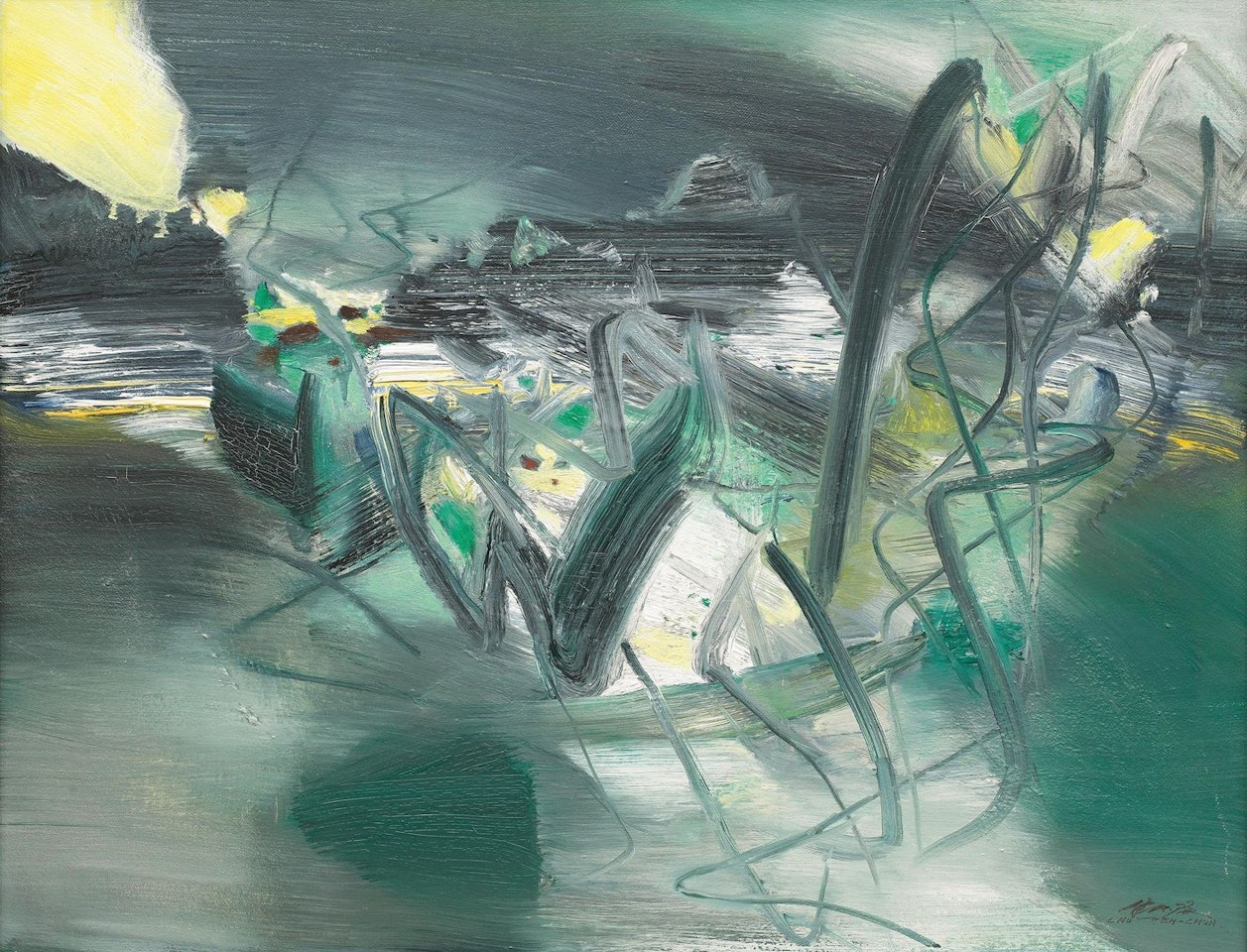 Graan Lanscape by Chu Teh-Chun