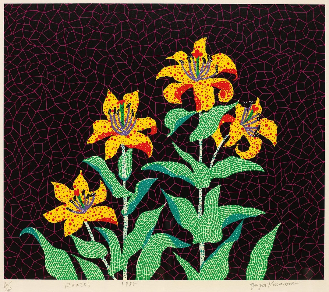 Flowers by Yayoi Kusama