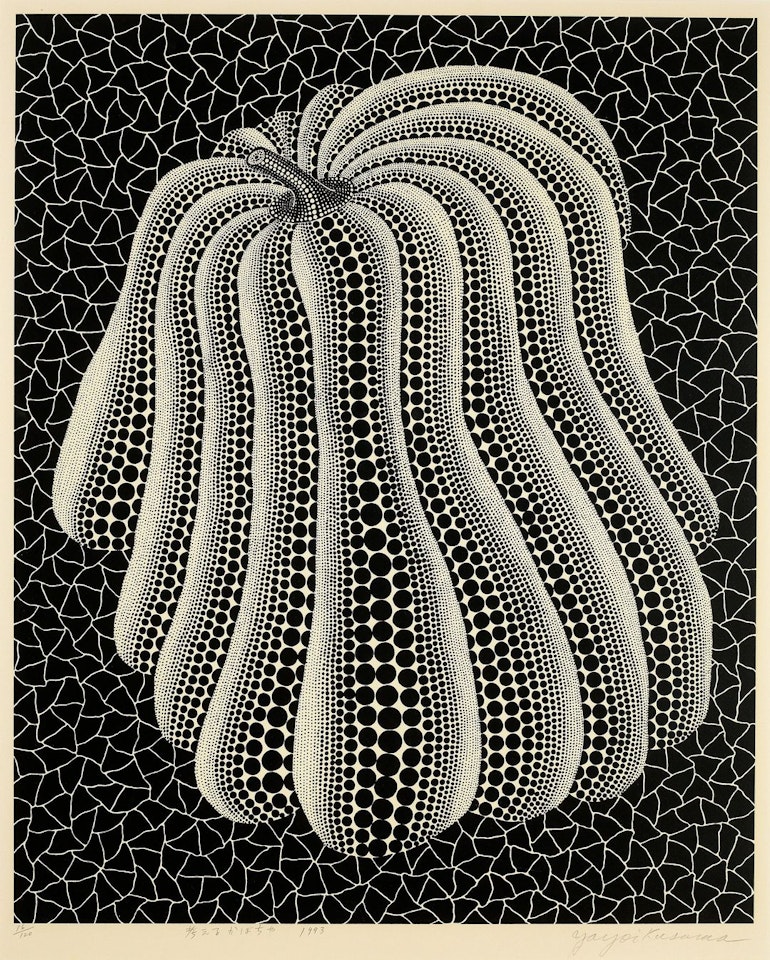 Thinking Pumpkin by Yayoi Kusama