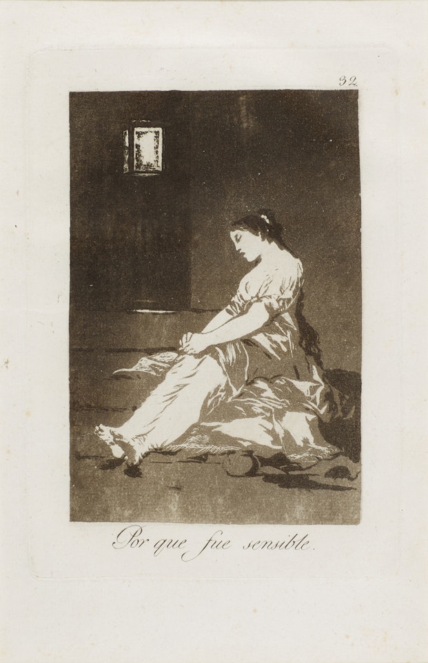 Por que fue sensible (D. 69; H. 67) by Francisco José de Goya