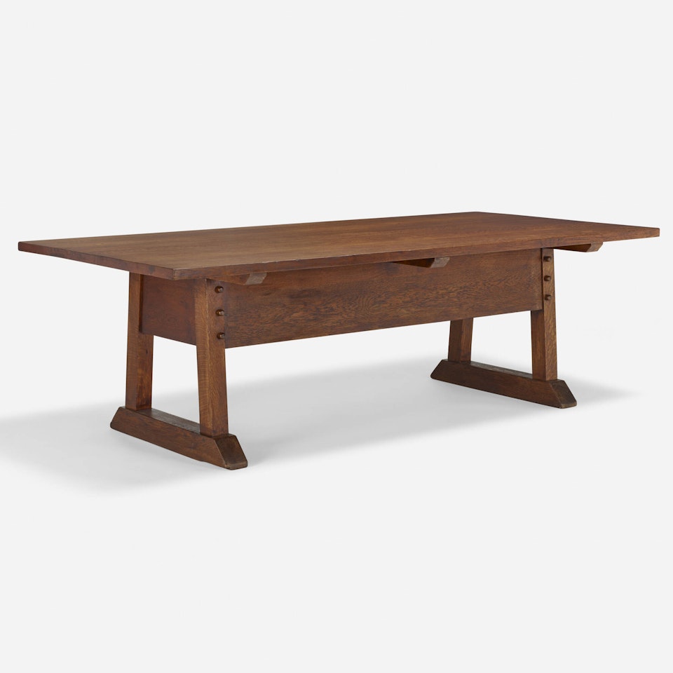 Director's table, model 631 by Gustav Stickley