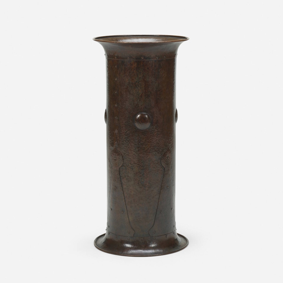 Umbrella stand, model 273 by Gustav Stickley