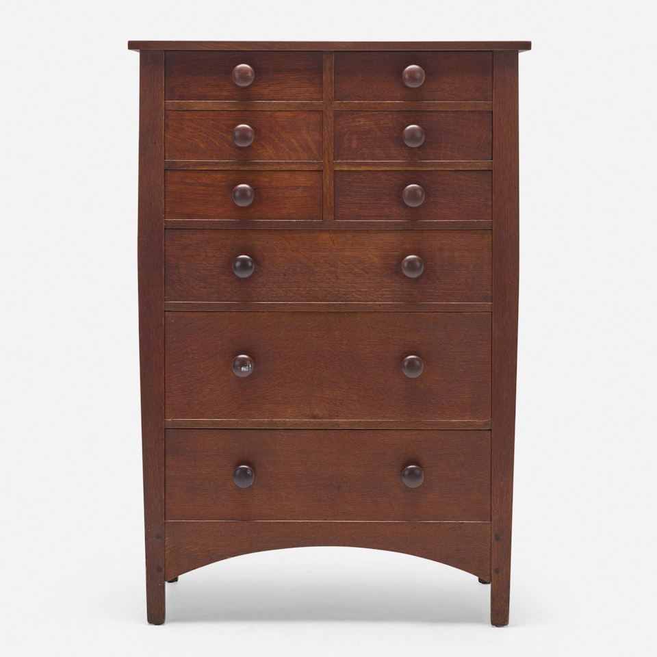 Chest of drawers, model 913 by Gustav Stickley