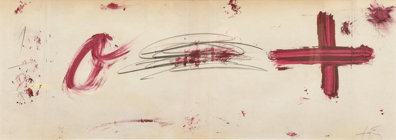 Untitled by Antoni Tapies