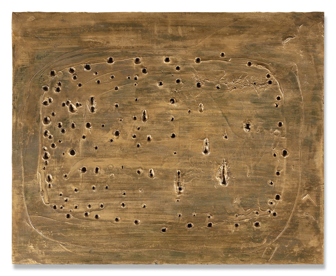 Concetto Spaziale by Lucio Fontana