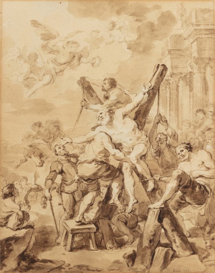 Le Martyre de saint André by Jean-Honoré Fragonard