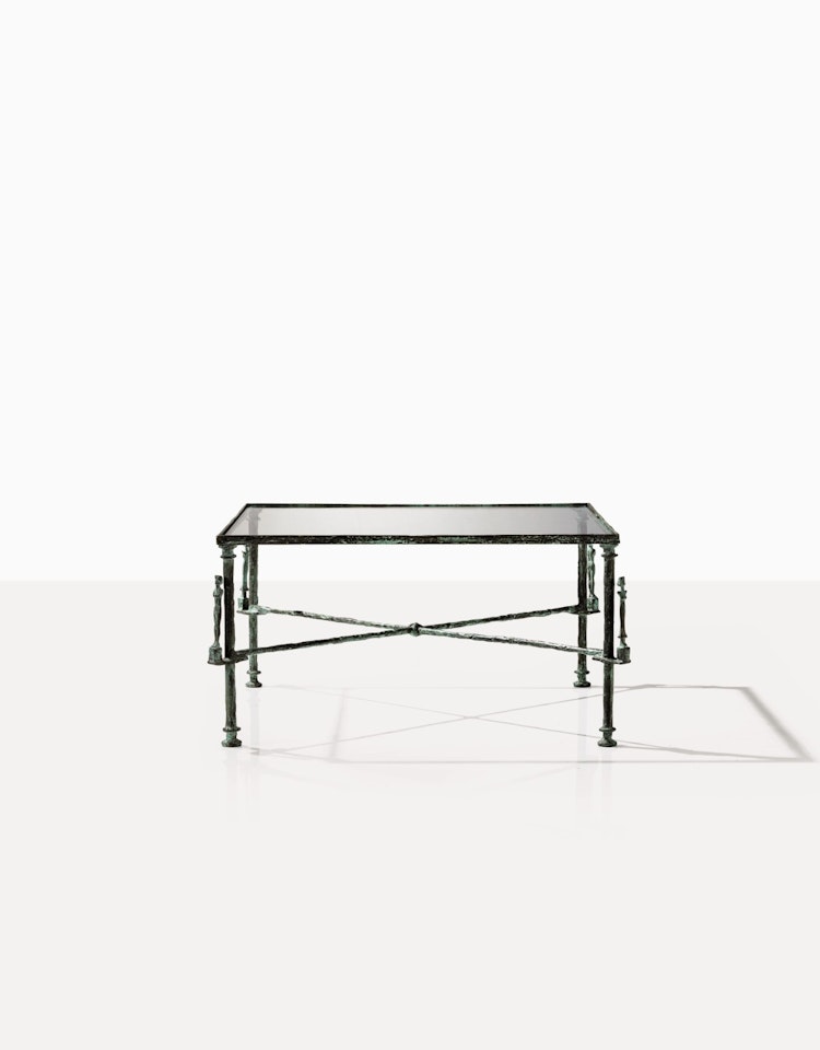 Aux cariatides et atlantes table by Diego Giacometti