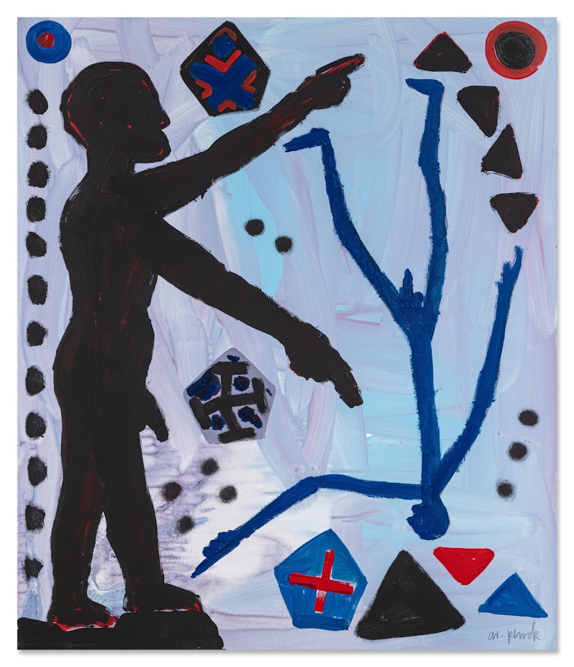 Oben Unten by A.R. Penck