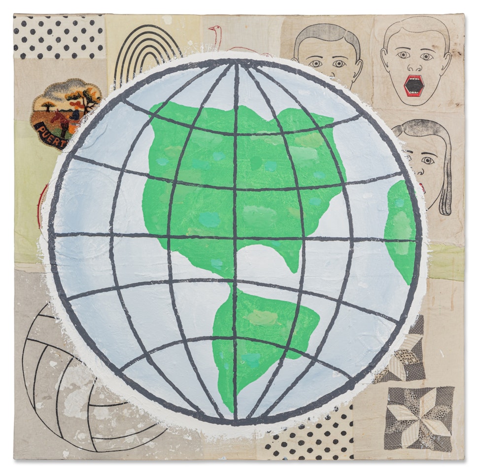 Globe #2- by Donald Baechler