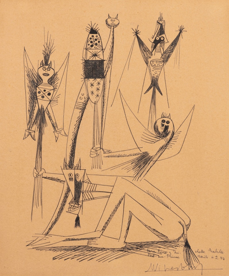 Untitled I Sans titre by Wifredo Lam
