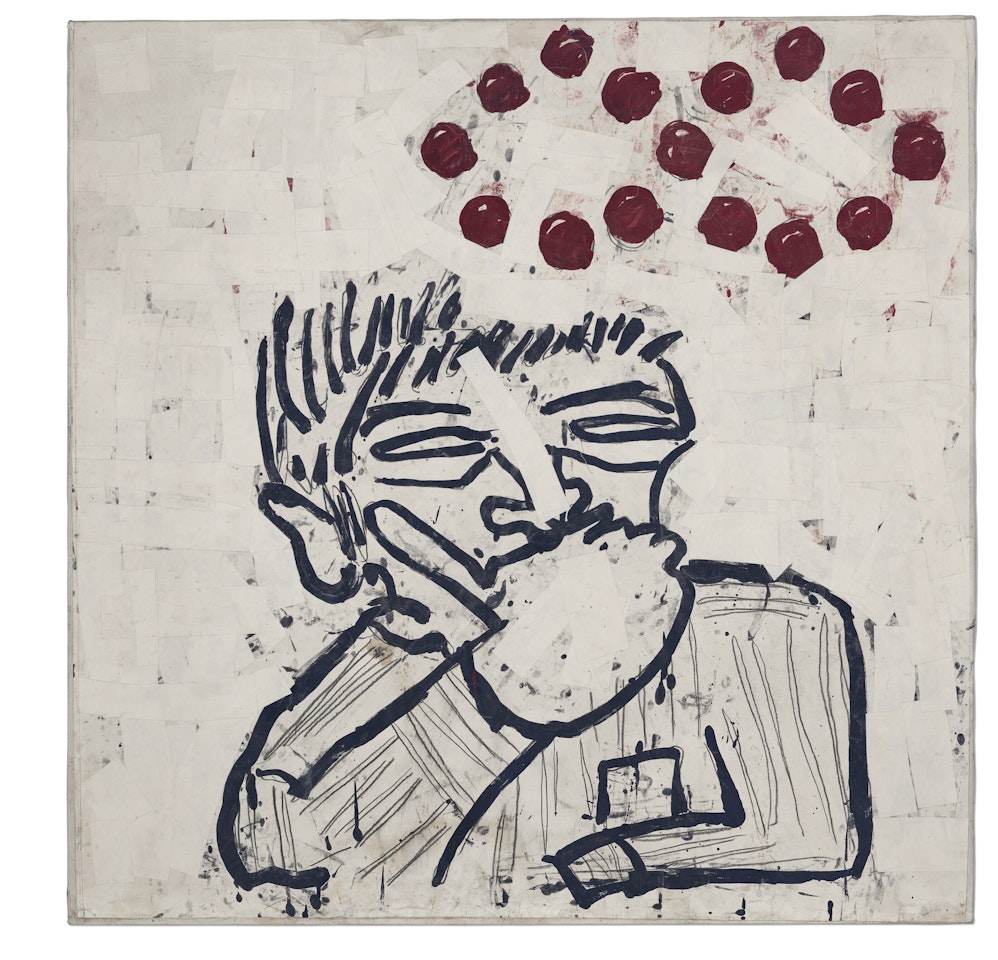 The Thinker by Donald Baechler