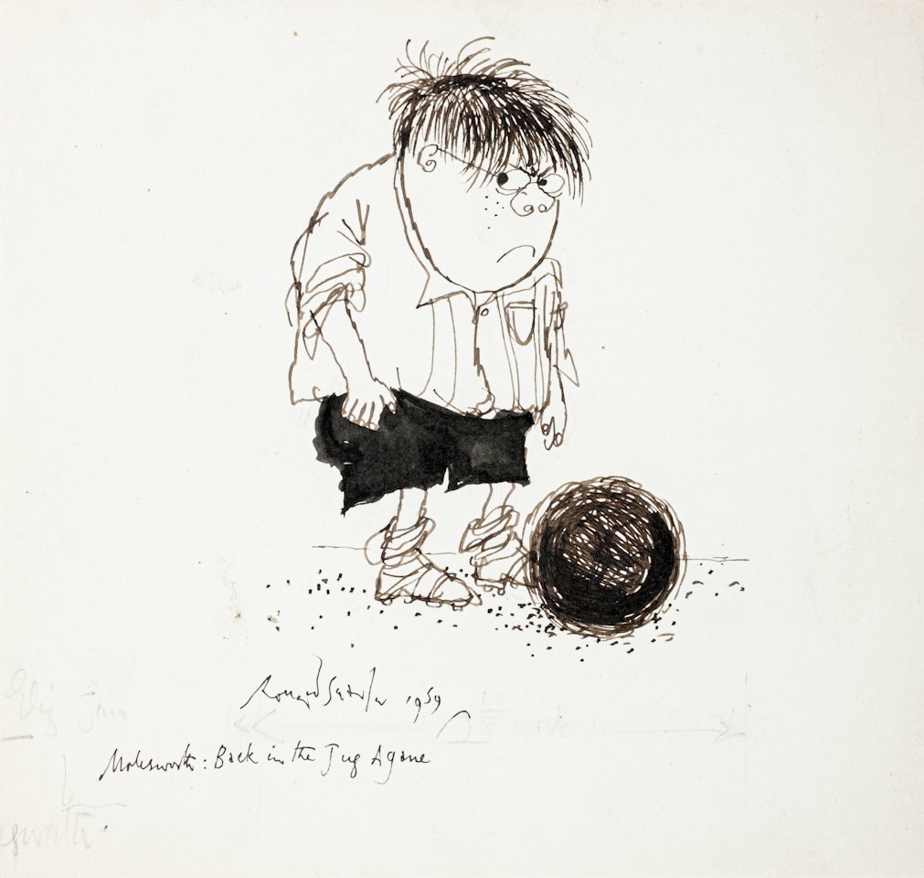 Molesworth: Back in the Jug Agane by Ronald Searle