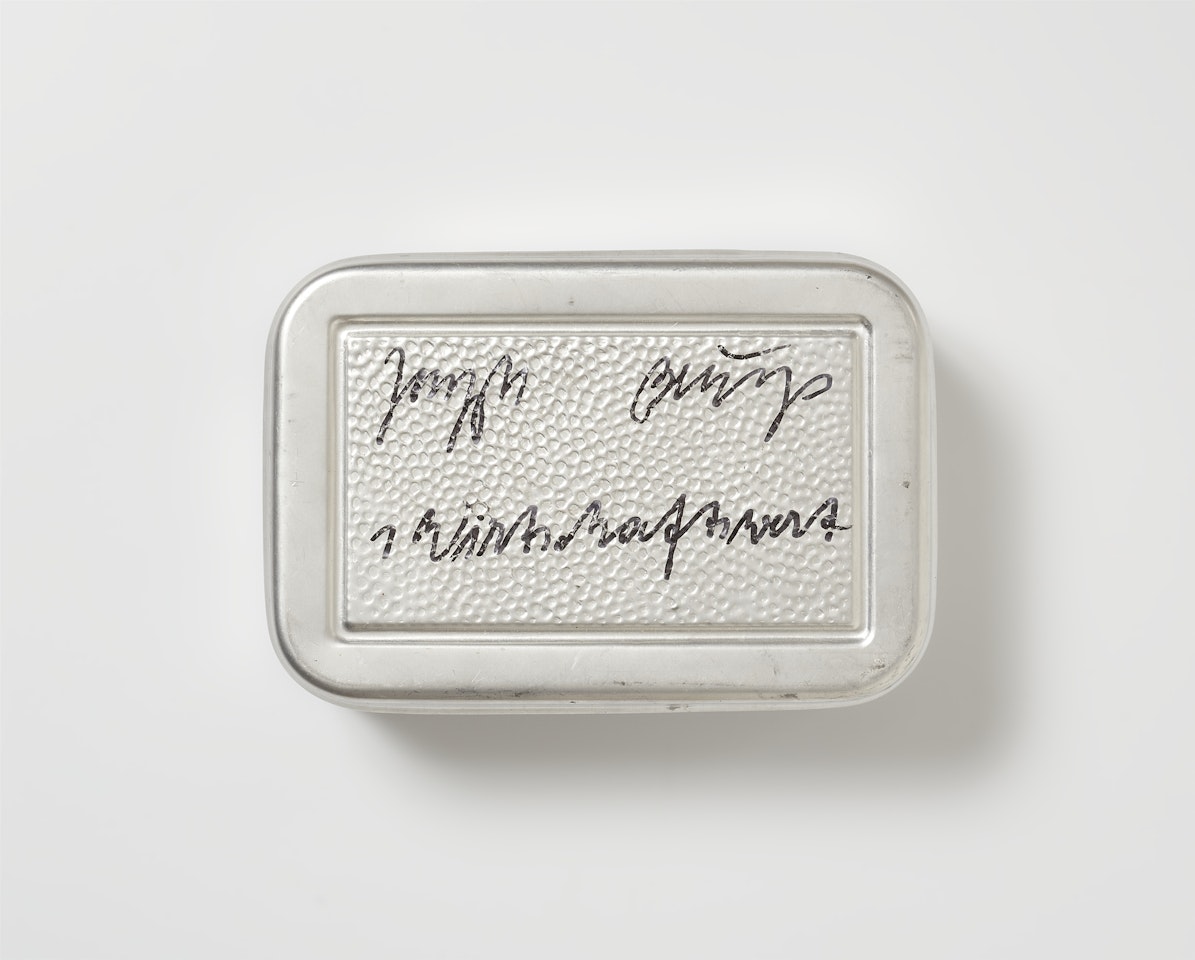 1 Wirtschaftswert (Lentils) by Joseph Beuys
