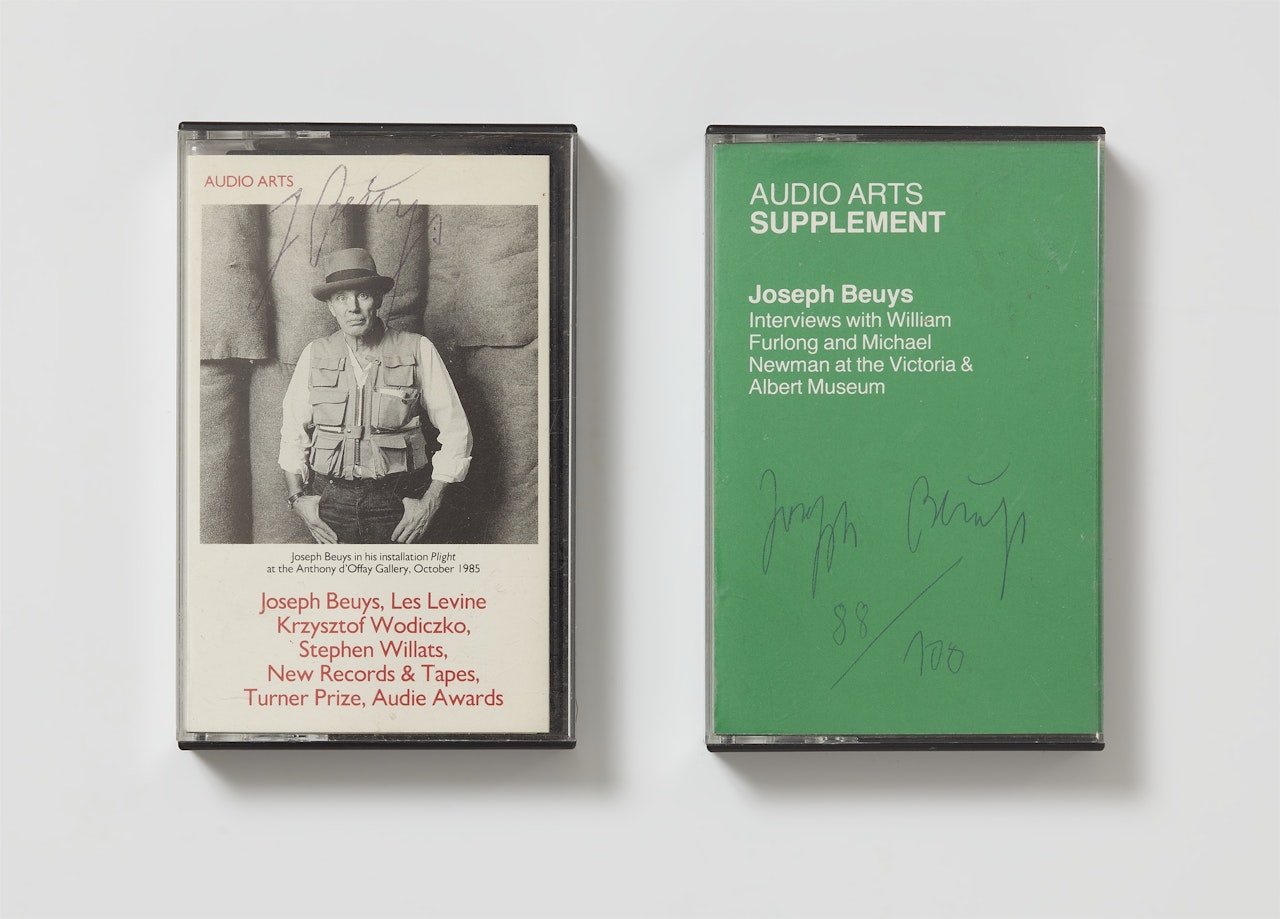 Audio Arts Supplement. In addition: Audio Arts Magazine Volume 8 Number 1 by Joseph Beuys