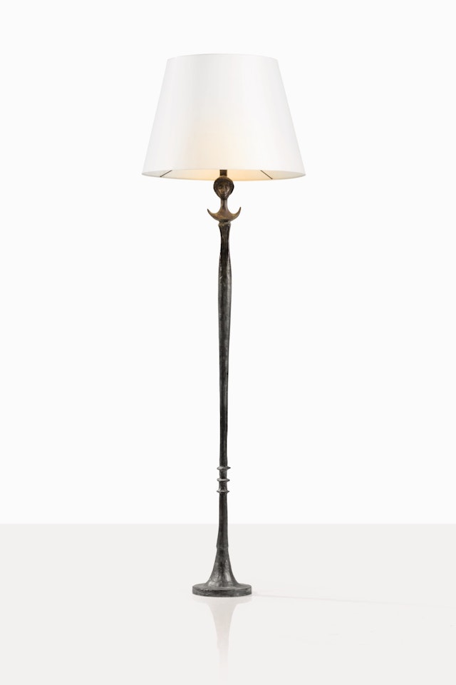 Tête de femme floor lamp by Alberto Giacometti