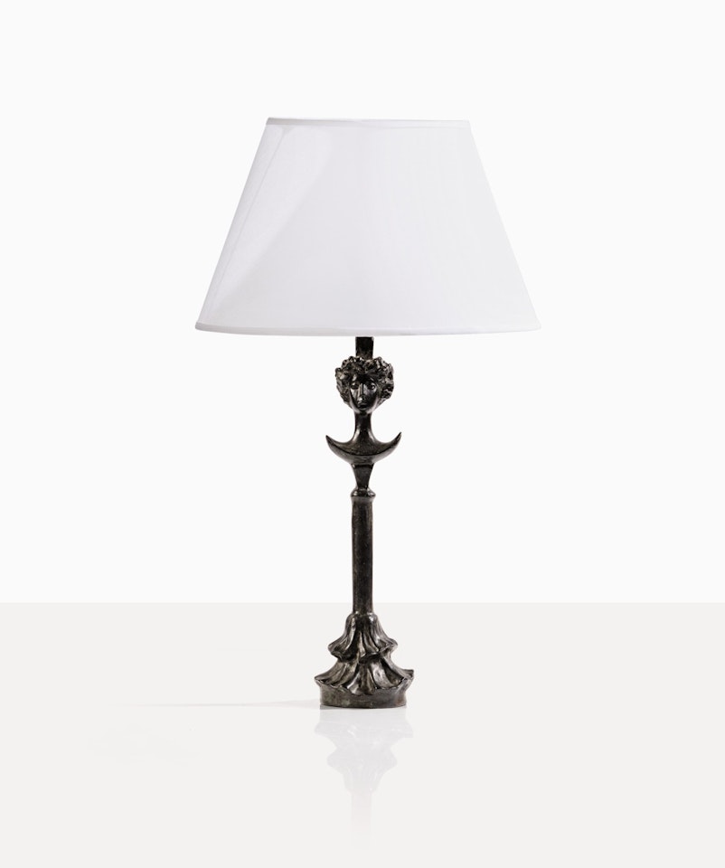 Tête de femme lamp by Alberto Giacometti