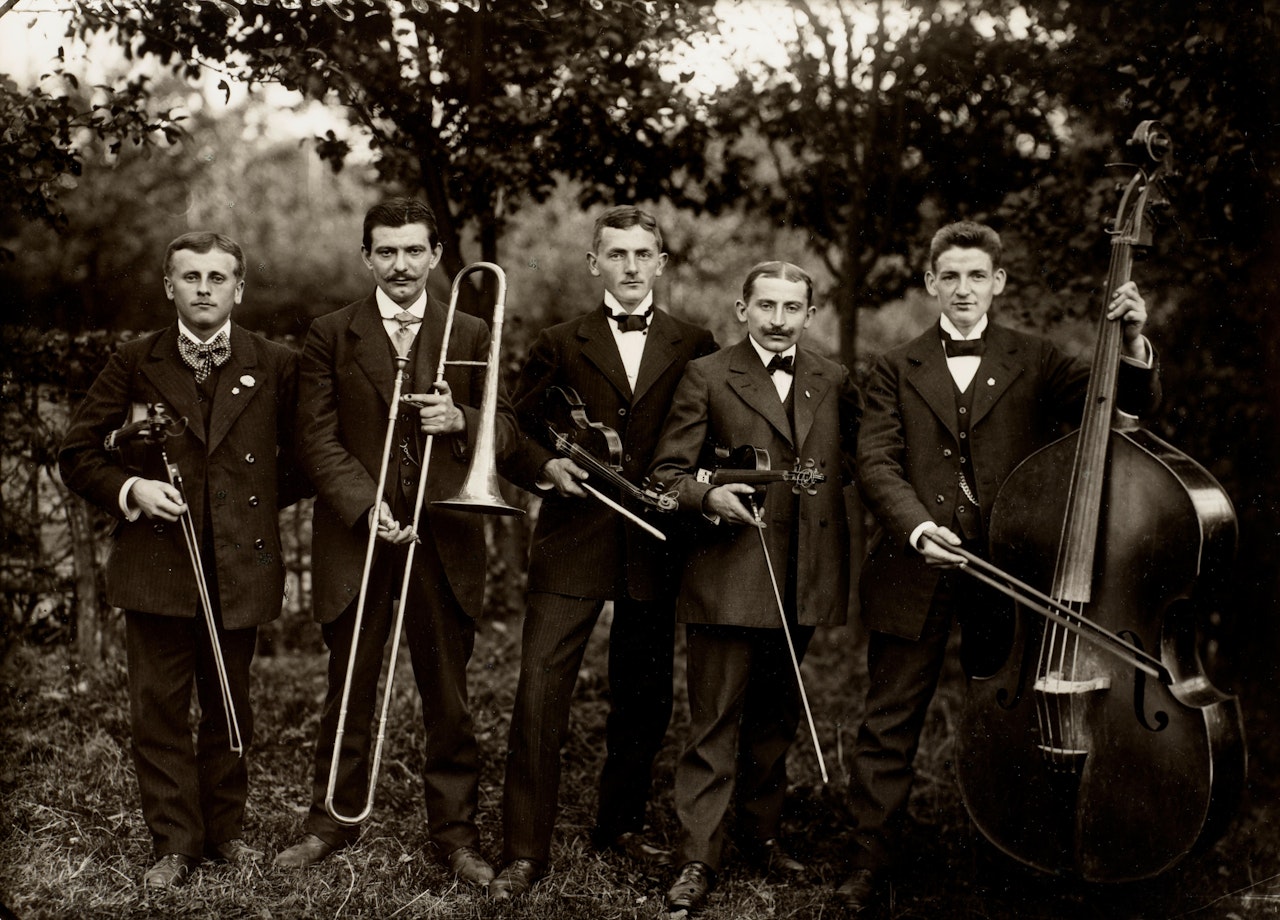 Bauernkapelle (Country Band) by August Sander