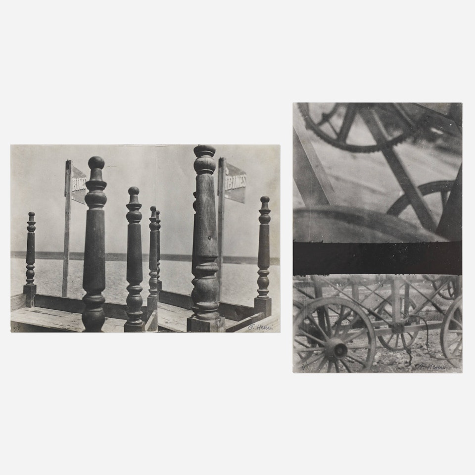 Composition (two works) by Florence Henri