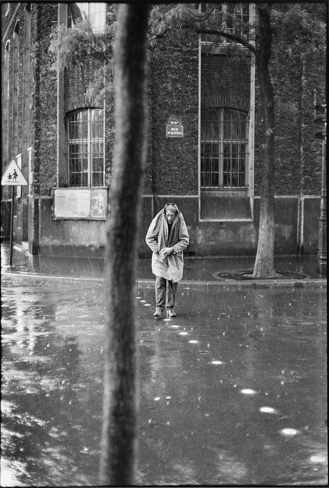 Alberto Giacometti, rue d’Alésia, Paris by Henri Cartier-Bresson