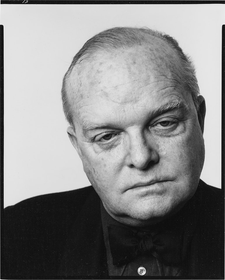 Truman Capote, Writer, New York City, December 18 by Richard Avedon