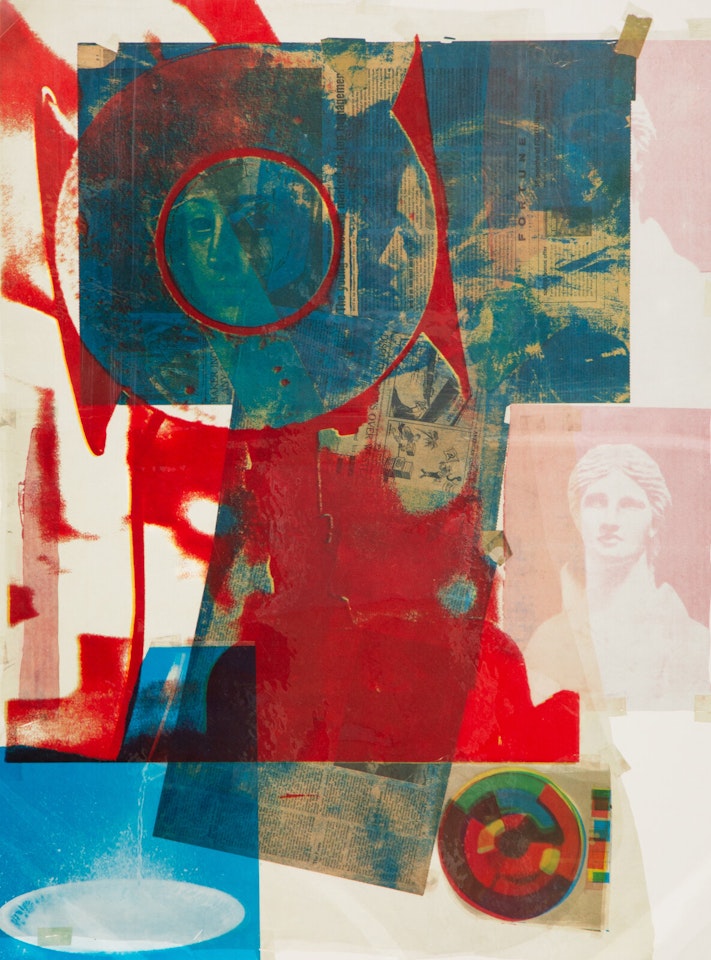 Quarry Local One by Robert Rauschenberg