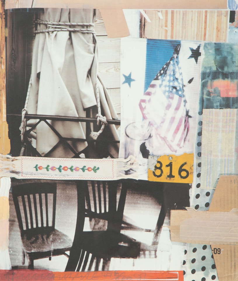 Tag by Robert Rauschenberg