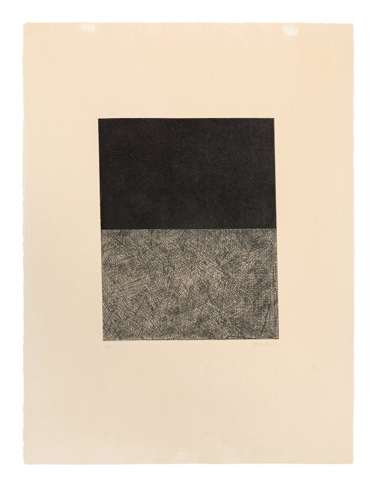 Untitled (from Ten Days) by Brice Marden