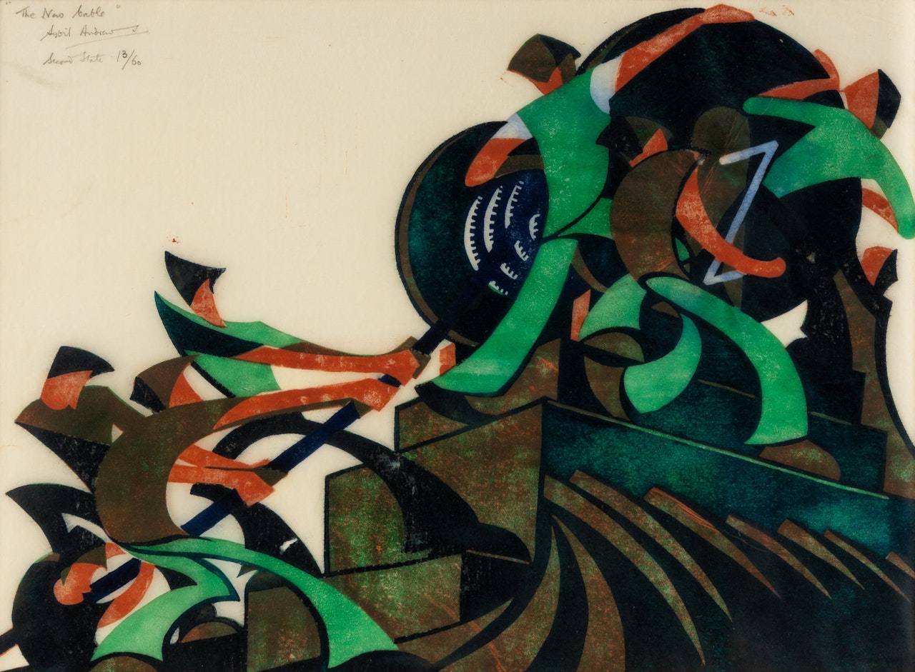 The New Cable by Sybil Andrews