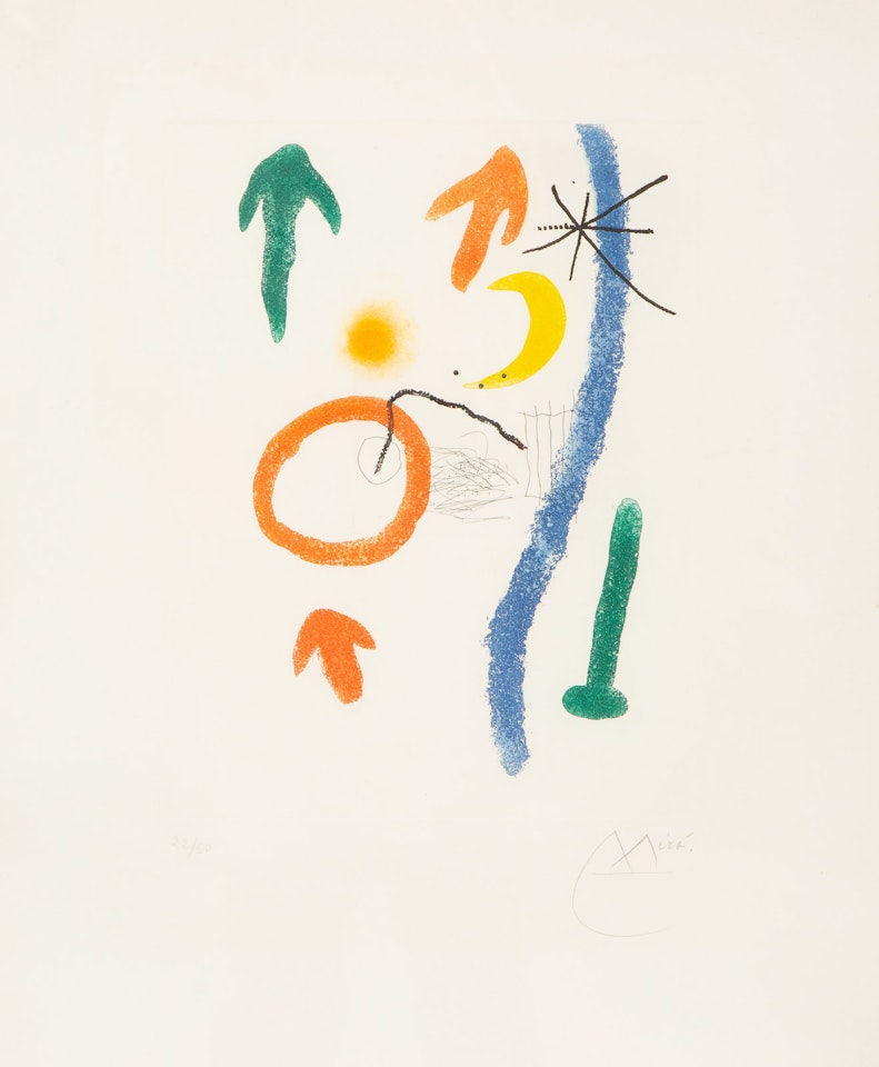 Chemin de Ronde I by Joan Miró