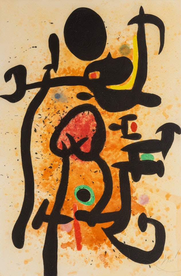 Le Cracheur de flammes (The Flame-Spitter) by Joan Miró
