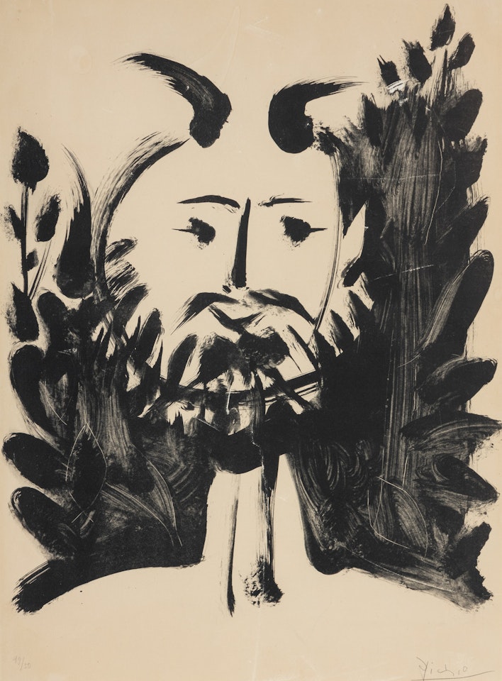 Faune souriant by Pablo Picasso